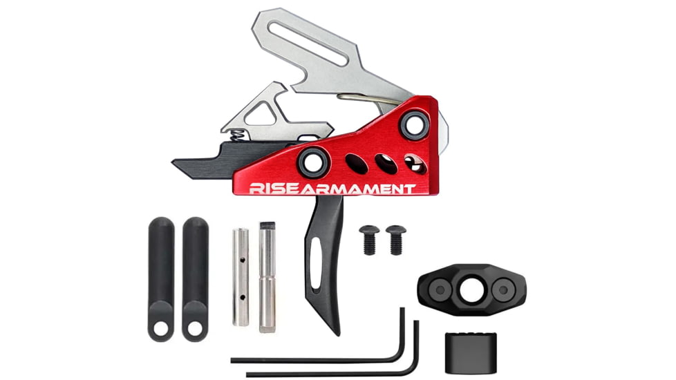 OpticsPlanet Exclusive RISE Armament RA-535 Advanced-Performance Trigger, Single Stage System, 3.5lb Pull Weight, Black, RA-535-601-010-BLK