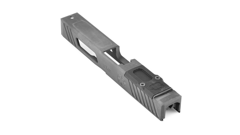 OpticsPlanet Exclusive Shadow Systems Combat Special Pistol Slide, Cover Plate, Glock 17 Gen3, DLC, Black, SG9F-00-02OP-DLC