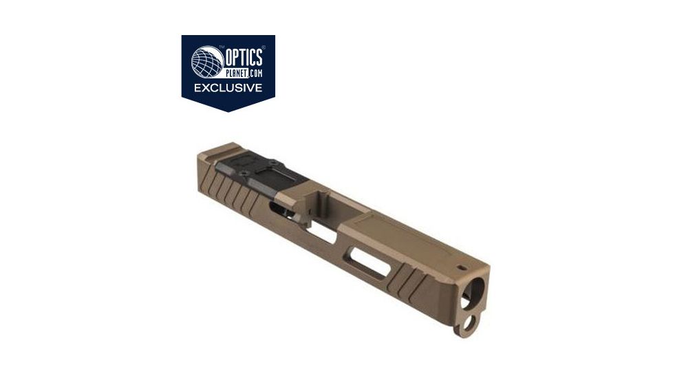 OpticsPlanet Exclusive Shadow Systems Combat Special Pistol Slide, Cover Plate, Glock 17 Gen3, Flat Dark Earth, SG9F-00-02OP-FDE