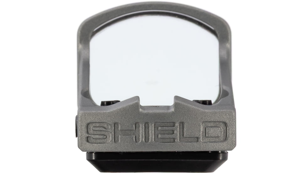 OpticsPlanet Exclusive Shield Sights Mini Compact Reflex Red Dot Sight, Dark Gray, RMSC-4MOA-GLASS-STORM