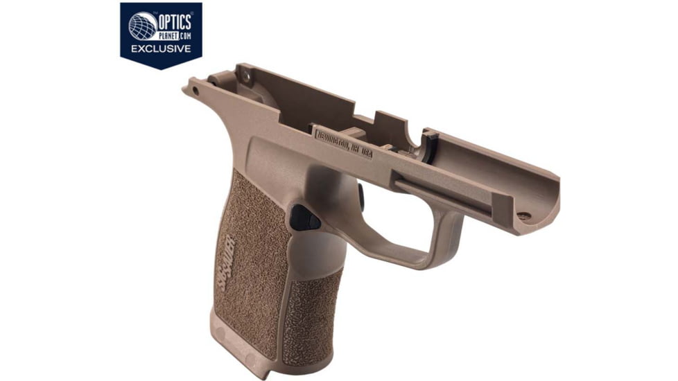 OpticsPlanet Exclusive SIG SAUER Grip Module Assembly, P365XL, 9mm, Standard, FDE, 8900762