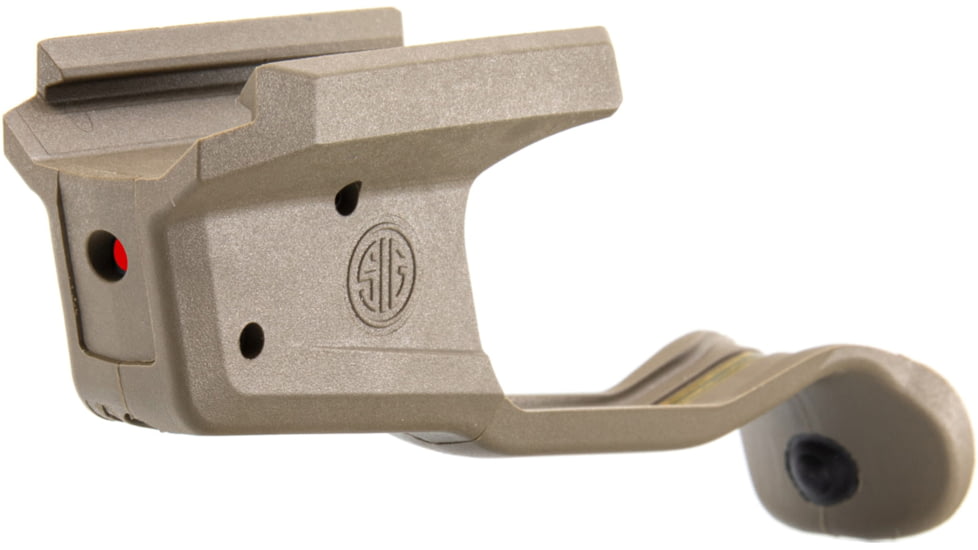 OpticsPlanet Exclusive SIG SAUER Lima365 Laser Grip Pistol Mod for P365, Red, Small, FDE, SOL36531
