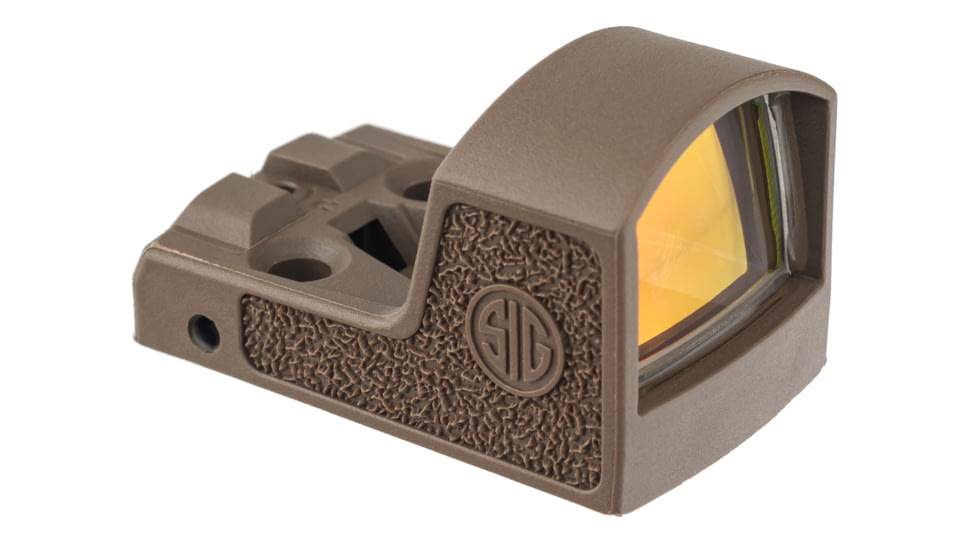 OpticsPlanet Exclusive SIG SAUER Romeo Zero 1x Red Dot Sight, 3 MOA for P365/P365XL, FDE, Small, SOR01301