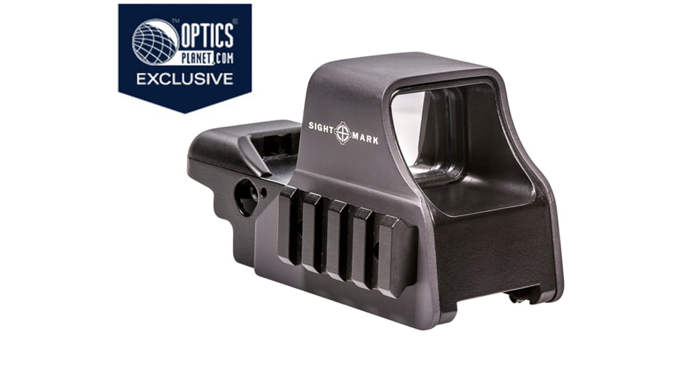 OpticsPlanet Exclusive SightMark Ultra Shot Plus Grey Red-Dot Sight, Black, SM26012