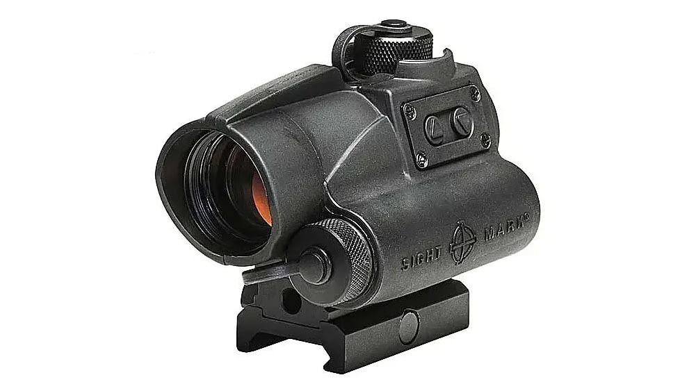 Sightmark Wolverine 1x23 CSR 4 MOA Red Dot Sight, Matte Black, SM26021