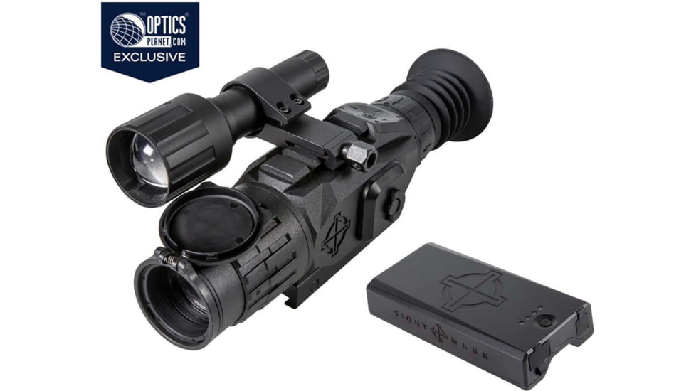 OpticsPlanet Exclusives - Sightmark Wraith HD 2-16x28 Digital Riflescope w/Quick Detach Battery Pack