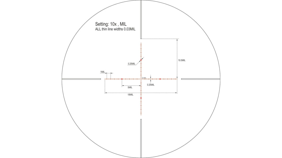 OpticsPlanet Exclusives Viridian Antero 5-30x56mm Rifle Scope 30mm Tube SFP, Illuminated BDC Reticle, MOA, 981-0037