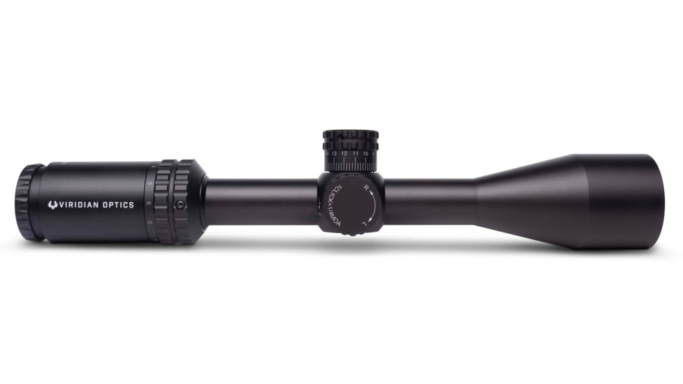 OpticsPlanet Exclusives Viridian Lyxa 3-12x44mm Rifle Scope 1in Tube SFP, BDC Reticle, MOA, 981-0038