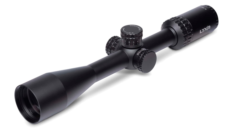 OpticsPlanet Exclusives Viridian Lyxa 4-16x44mm Rifle Scope 1in Tube SFP, BDC Reticle, MOA, 981-0039