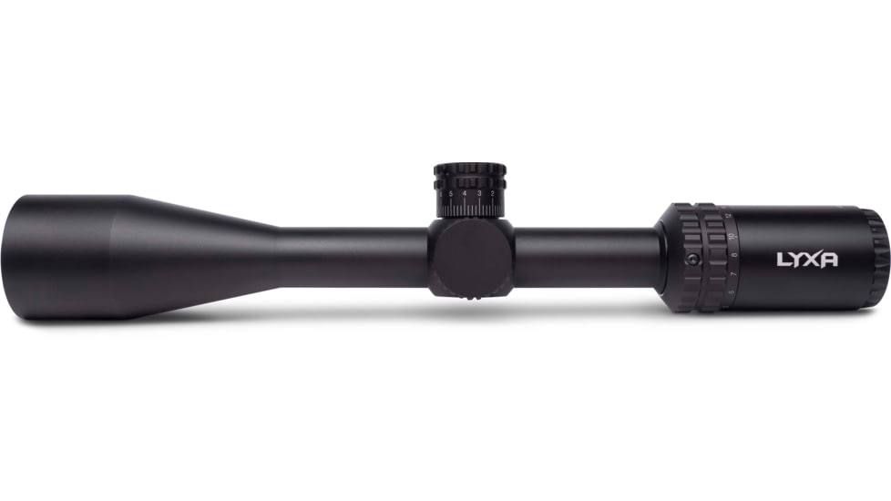 OpticsPlanet Exclusives Viridian Lyxa 4-16x44mm Rifle Scope 1in Tube SFP, BDC Reticle, MOA, 981-0039