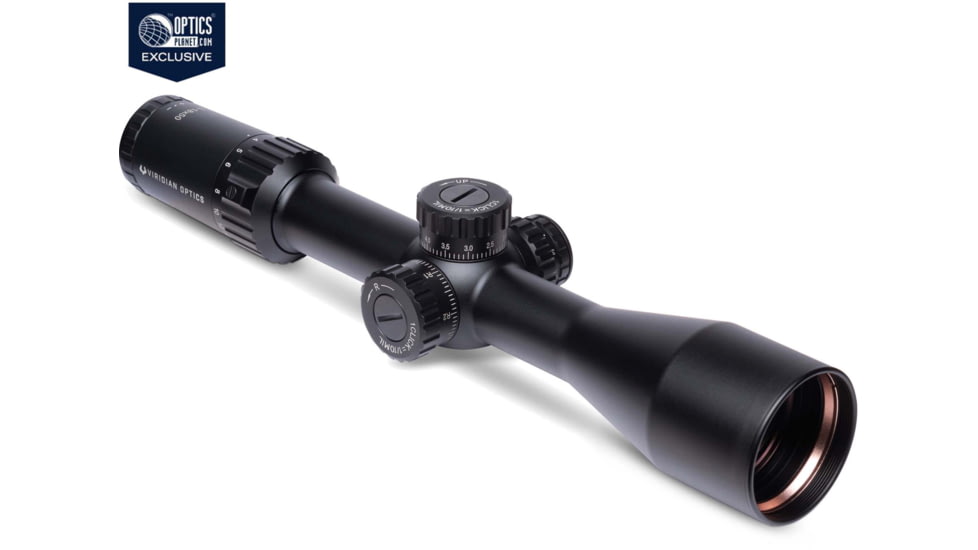 OpticsPlanet Exclusives Viridian Mylex 3-18x50mm Rifle Scope 30mm Tube FFP, MPX1 Reticle, MRAD, 981-0042