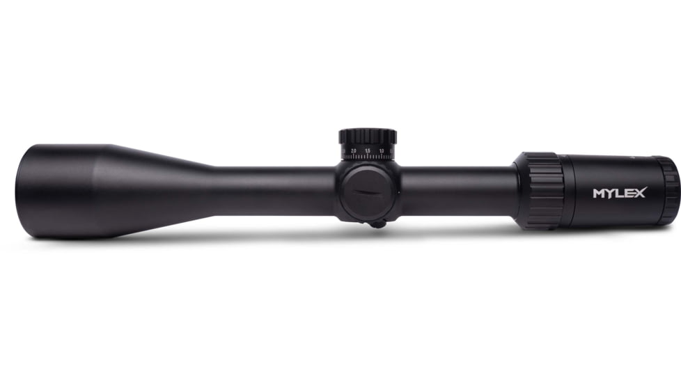 OpticsPlanet Exclusives Viridian Mylex 4-24x50mm Rifle Scope 30mm Tube FFP, MPX1 Reticle, MRAD, 981-0043