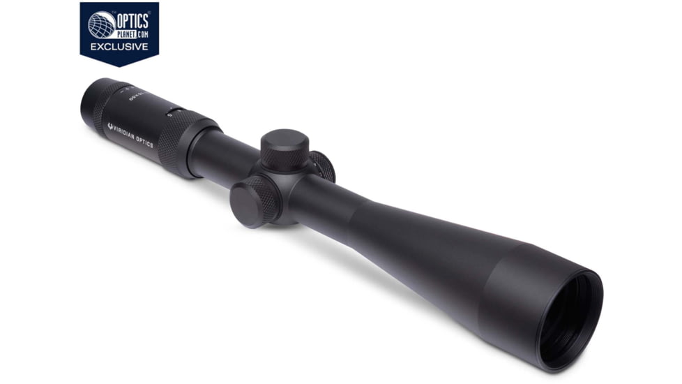 OpticsPlanet Exclusives Viridian Serac 3-15x50mm Rifle Scope 30mm Tube SFP, Etched VFD-2 Reticle, MOA, 981-0035