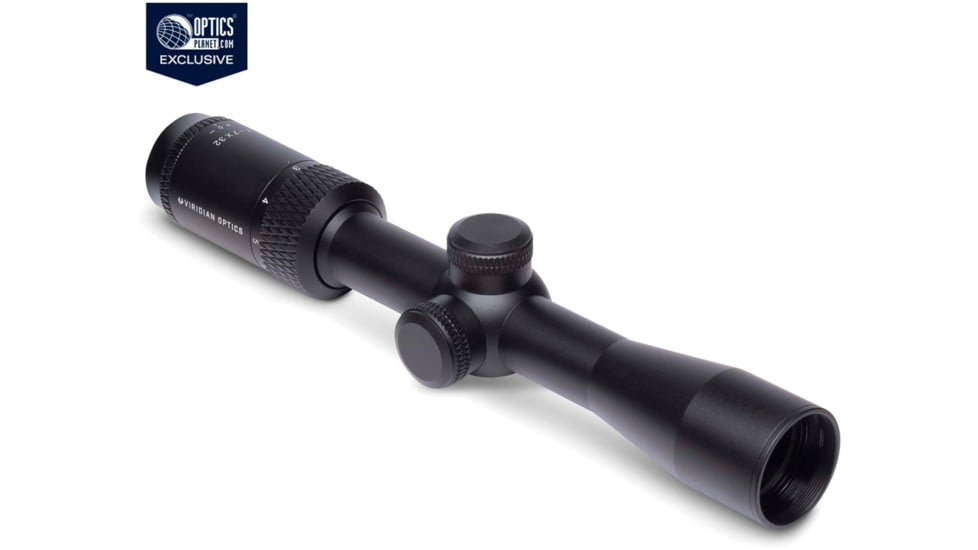 OpticsPlanet Exclusives Viridian Venta 2-7x32mm Rifle Scope 1in SFP, Duplex Reticle Reticle, MOA, 981-0031