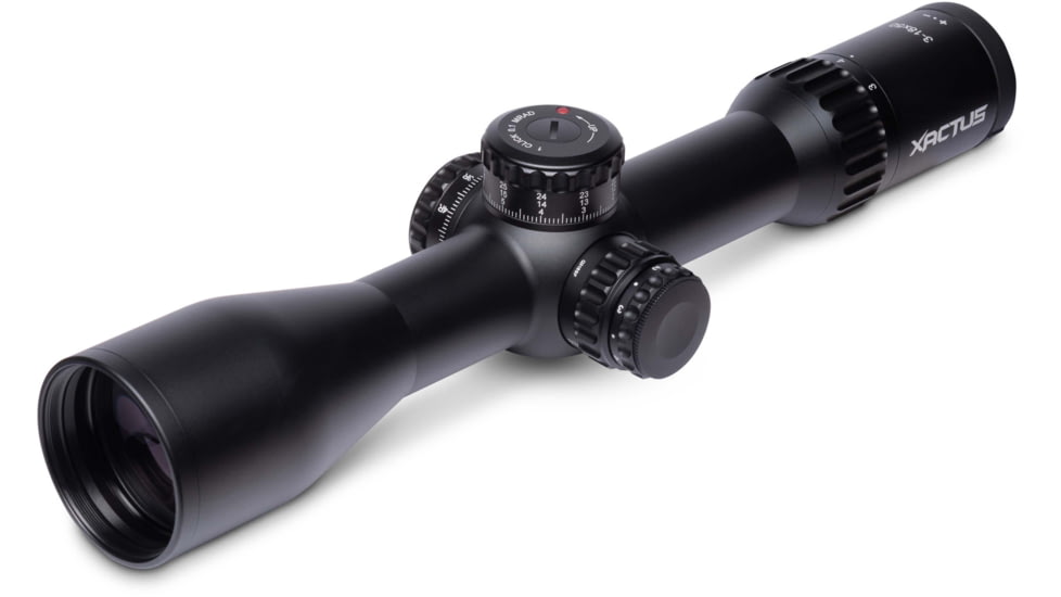OpticsPlanet Exclusives Viridian Xactus 3-18x50mm Rifle Scope 34mmTube FFP, Etched glass VCT-10, MRAD, 981-0044