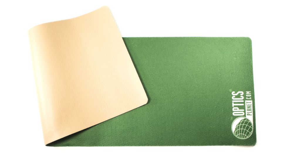 OpticsPlanet Exclusive OpticsPlanet Gun Cleaning Pad, Optics Planet.com, Green 12x36, Green, 12x36 GP1236GOP