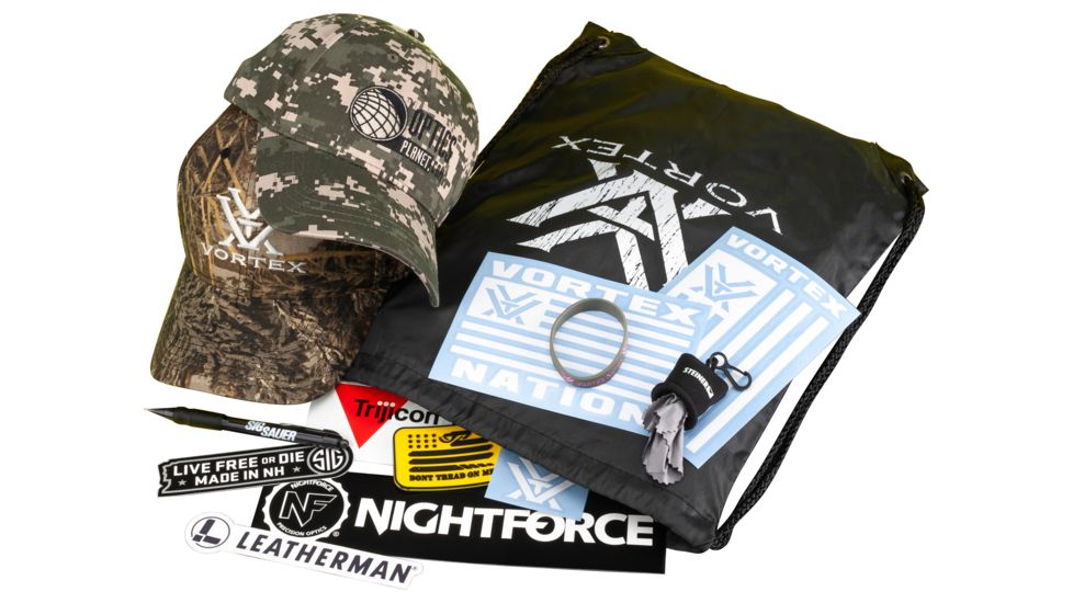OpticsPlanet Operation Gift Swag Kit w/ OpticsPlanet Logo Hat, Digital Camo