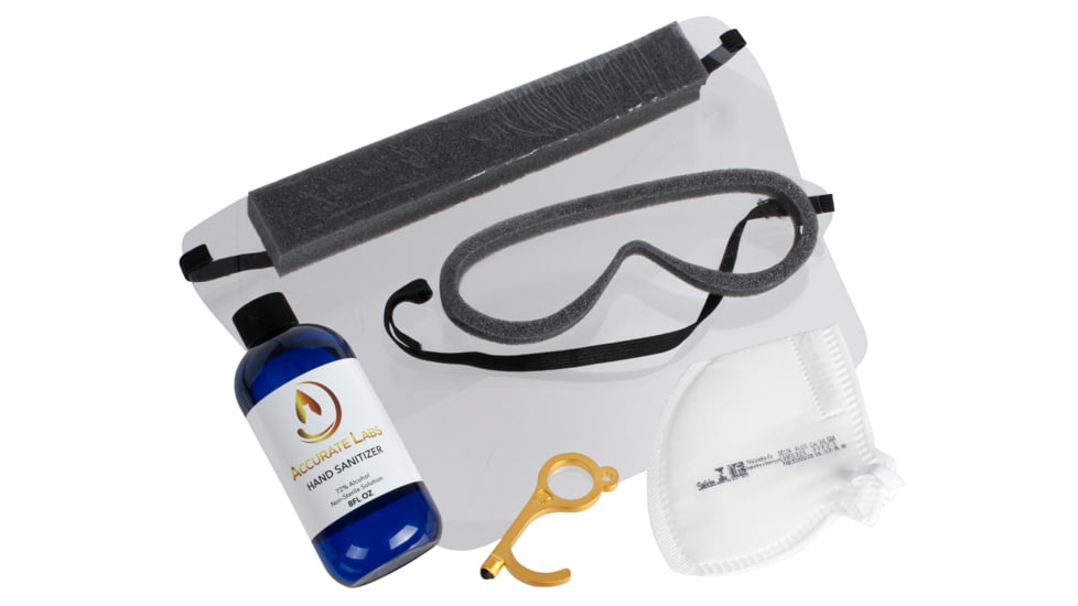 OpticsPlanet Pandemic PPE Kit, No Isolation Suit