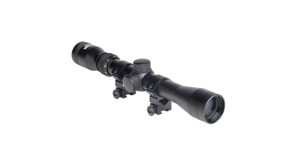 Optima 3-9x32 Rifle Scope, 1in, Duplex Reticle, Black, HA90500