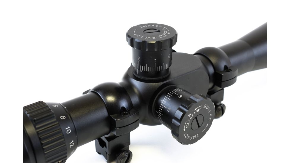 Optima 6-24x44 E-SFT Rifle Scope, Black, Large, HA90508