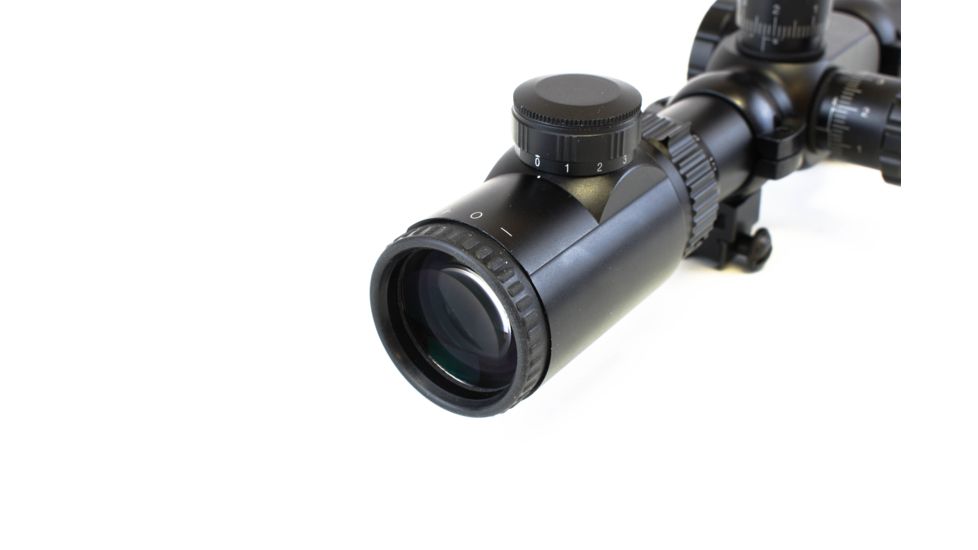 Optima 6-24x44 E-SFT Rifle Scope, Black, Large, HA90508