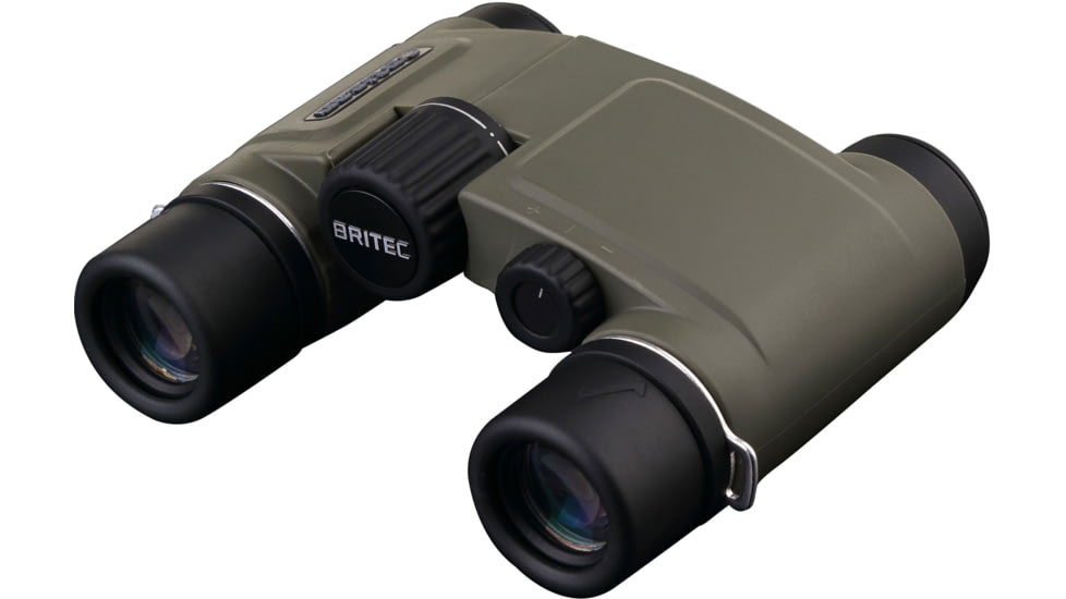 Optisan Precision Sports Optics BRITEC CR 7x21mm Roof Prism Binocular, Olive/Black, 37458