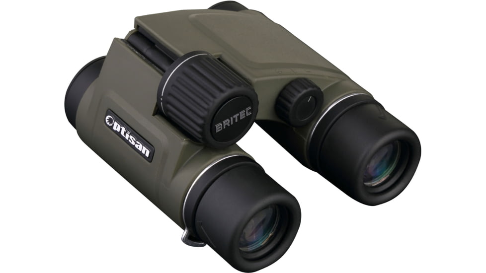 Optisan Precision Sports Optics BRITEC CR 7x21mm Roof Prism Binocular, Olive/Black, 37458