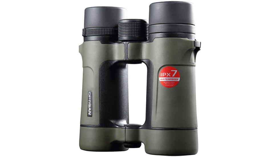 Optisan Precision Sports Optics BRITEC R 10x42mm Roof Prism Binocular, Olive/Black, 37478