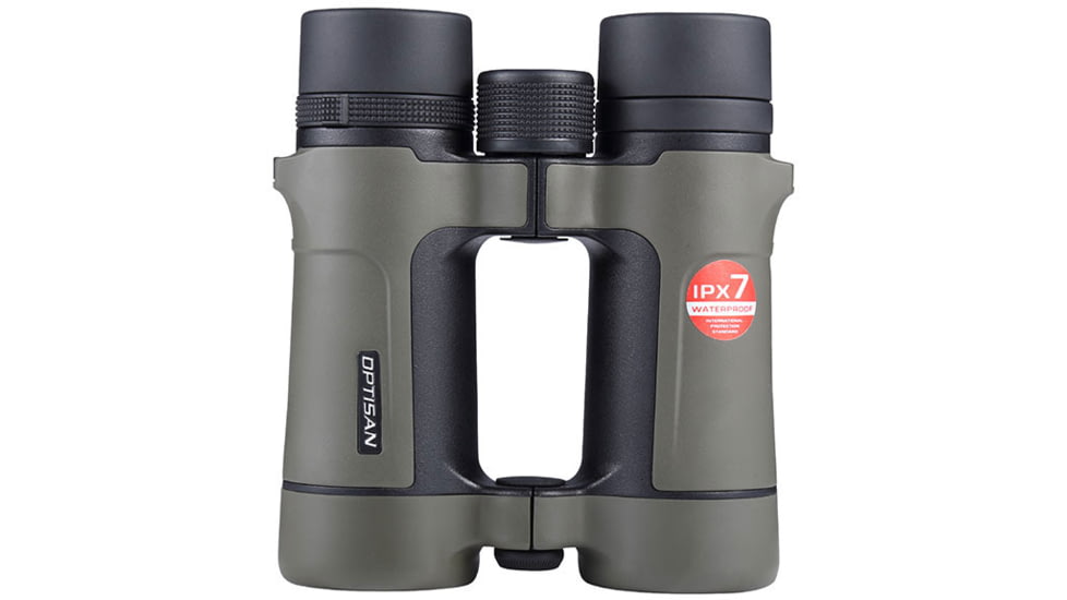 Optisan Precision Sports Optics BRITEC R 10x42mm Roof Prism Binocular, Olive/Black, 37478