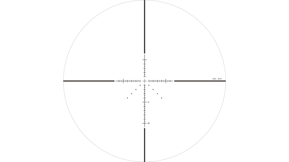 Optisan Precision Sports Optics CP 10x32mm 30mm SFP Rifle Scope, MH10 Reticle, MRAD, Black, 4003