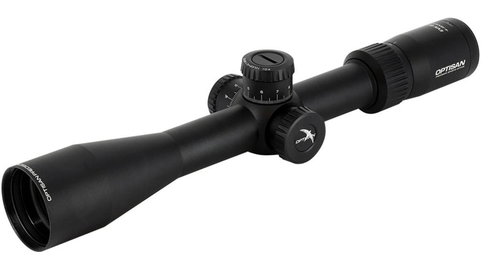 Optisan Precision Sports Optics EVX G2 4-16x44mm FFP Rifle Scope, MOA16 Reticle, MOA, Black, 4006