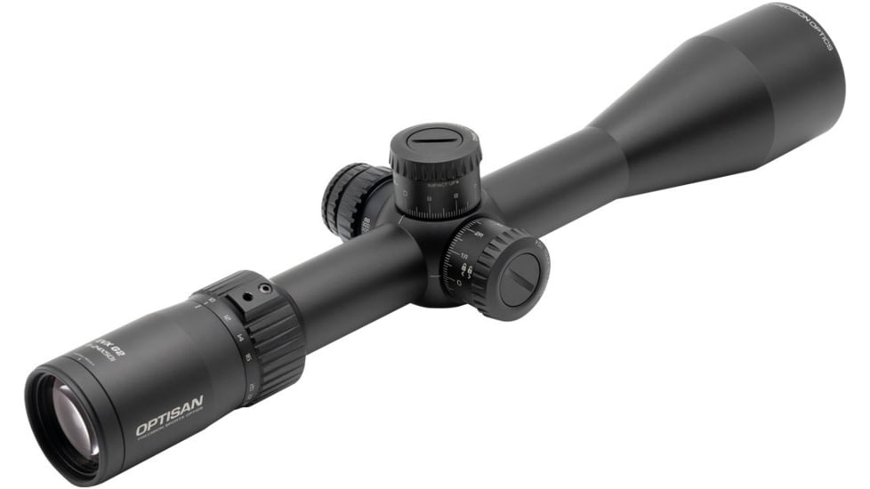 Optisan Precision Sports Optics EVX G2 6-24x50i mm Rifle Scope, 30mm Tube, Second Focal Plane, MRAD, Black, 4024