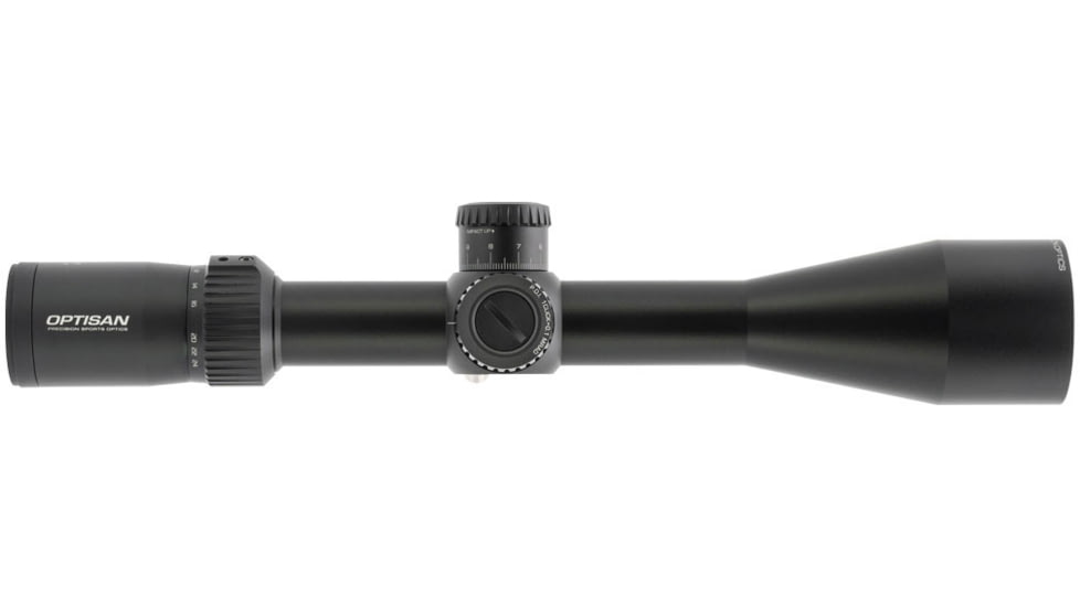 Optisan Precision Sports Optics EVX G2 6-24x50i mm Rifle Scope, 30mm Tube, Second Focal Plane, MRAD, Black, 4024