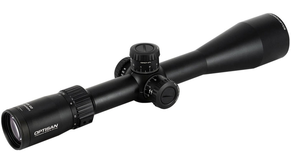 Optisan Precision Sports Optics EVX G2 6-24x50mm FFP Rifle Scope, MOA24 Reticle, MOA, Black, 4007