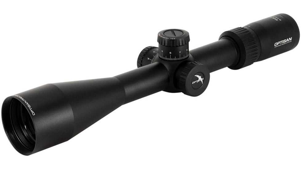 Optisan Precision Sports Optics EVX G2 6-24x50mm FFP Rifle Scope, MOA24 Reticle, MOA, Black, 4007