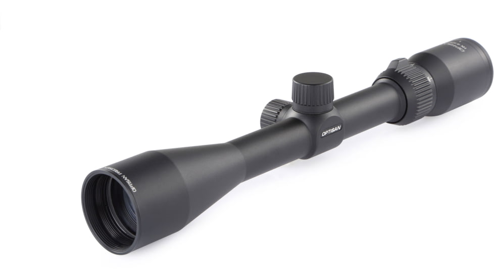 Optisan Precision Sports Optics HX 4-12X40mm 25.4mm SFP Rifle Scope, BCR Reticle, MOA, Black, 37505