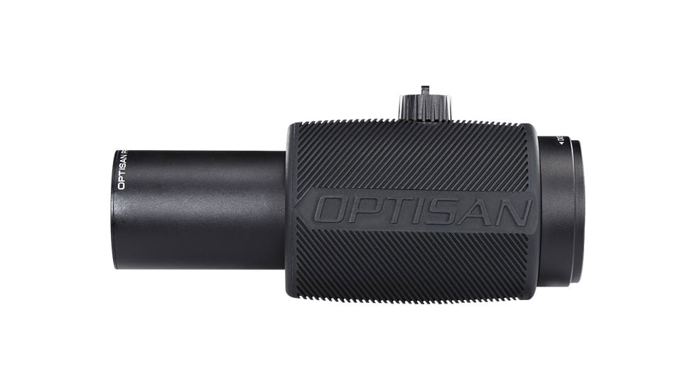 Optisan Precision Sports Optics RMG3X 3x Magnifier for Red Dot Sight, Black, 37574