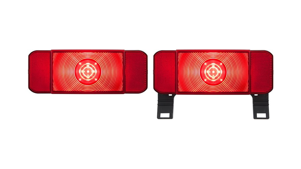 Optronics Low Profile LED Passenger-Side Tail Light With Base, Black, RVSTLB60FS