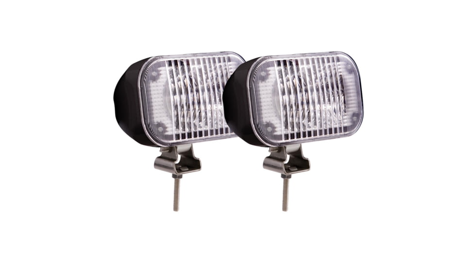 Optronics Oblong LED Docking/Utility Light Kit With Color Window Box Housing, Black, DLL50CC