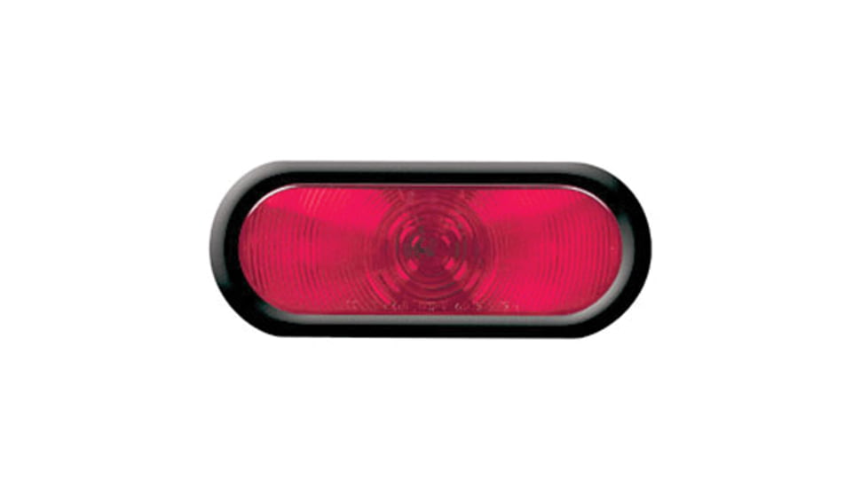 Optronics St-70 Series 6 Oval Stop/Turn/Tail Light Kit, Red, ST70RK