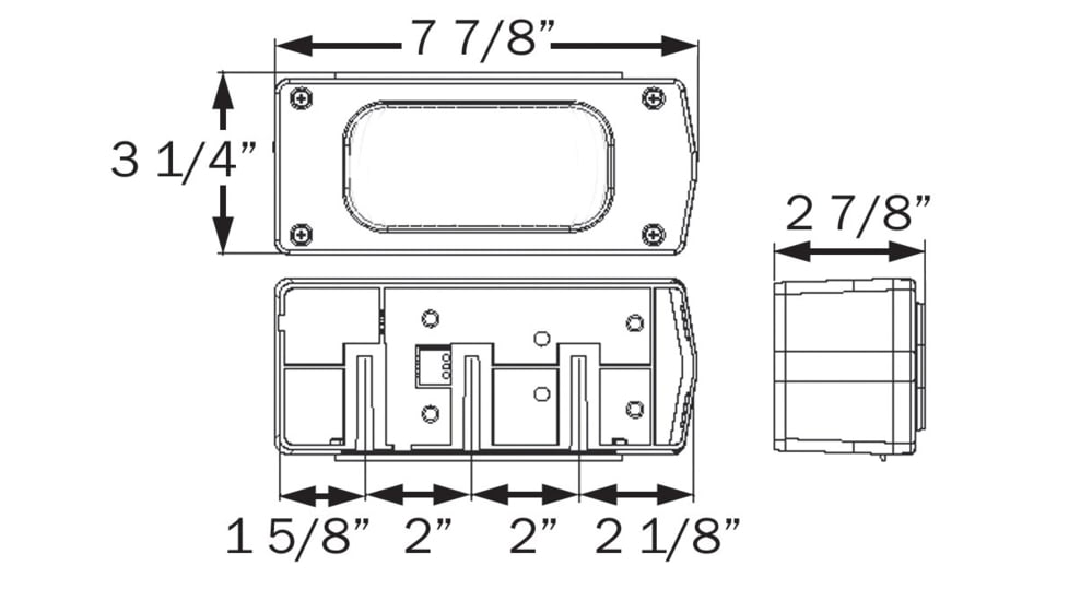 Optronics Waterproof LED Trailer Light Kit With 25ft. Harness And License Plate Bracket, Red, TLL56RK