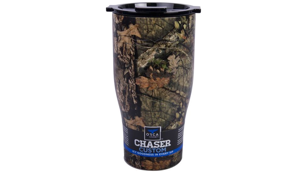 ORCA Coolers Camo Chaser, Mossy Oak Break-Up Country, 27 oz, ORCCHA27MOB/BLKHD