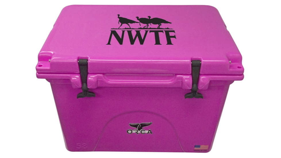 Orca National Wild Turkey Federation Cooler - 58 Qt-Pink