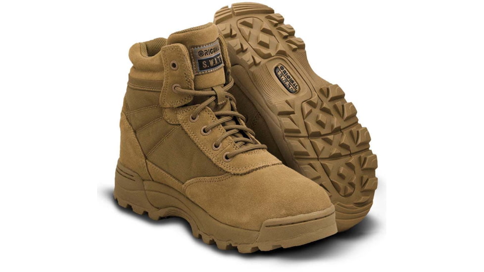 Original S.W.A.T. Classic 6in. Mens Boot Coyote, Wide, Coyote,12, 115103-12.0-W