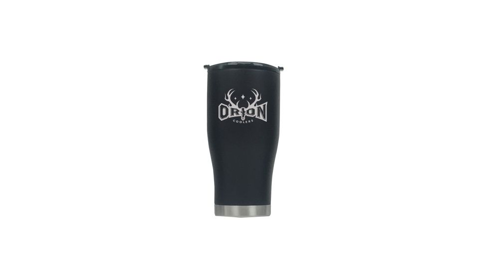 Orion Coolers 27oz  Black Stainless Steel Tumbler Silver Logo 91157