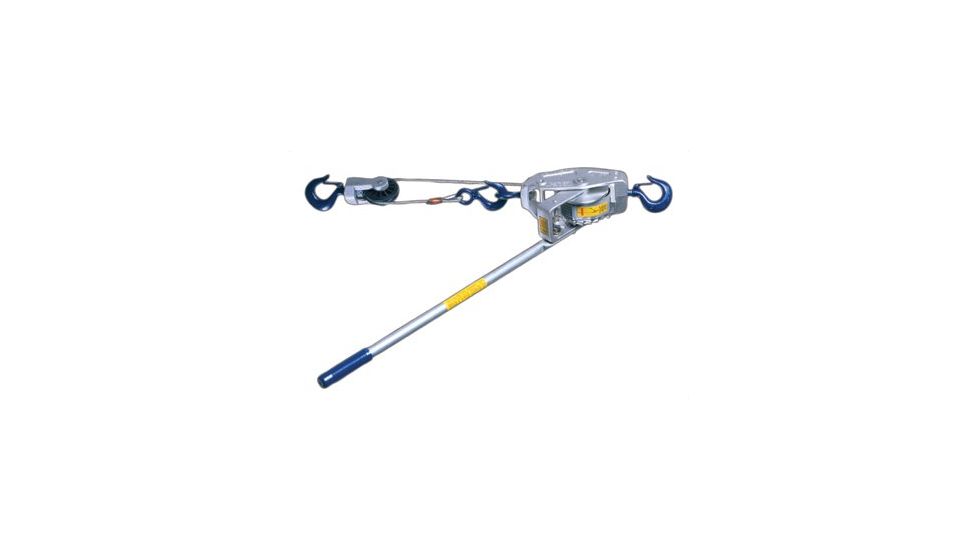 Lug-All 2ton Cable Winch-hoist W/latch 447-420-R-SH, Unit EA