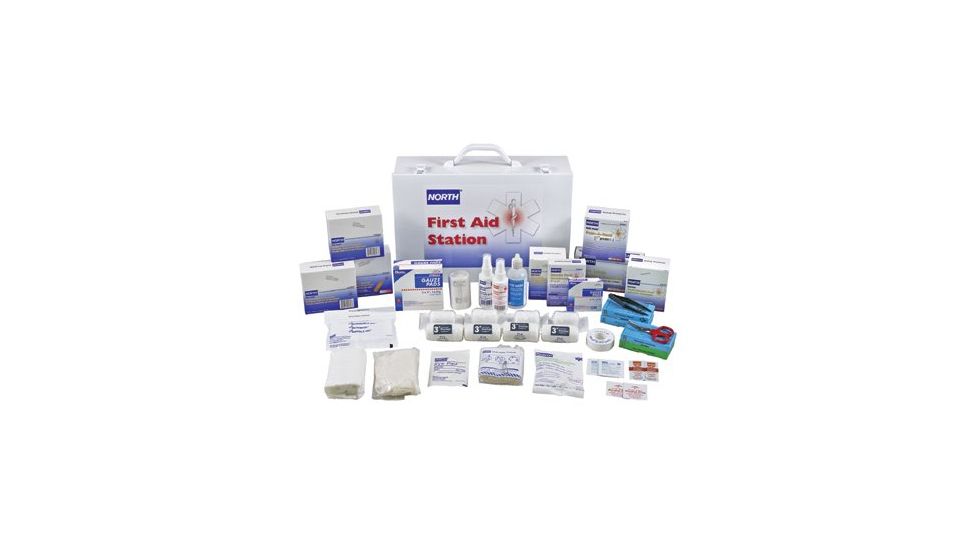 Honeywell Safety 100 Person First Aid Kitfilled 5011103301, Unit PK
