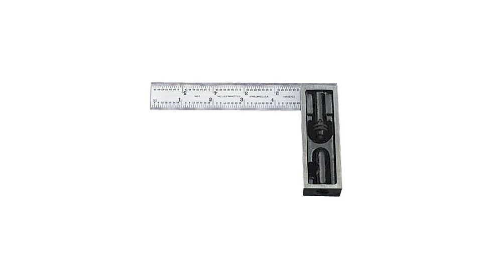 L.S. Starrett 13a 4in Double Square W/gradua 681-50109, Unit EA