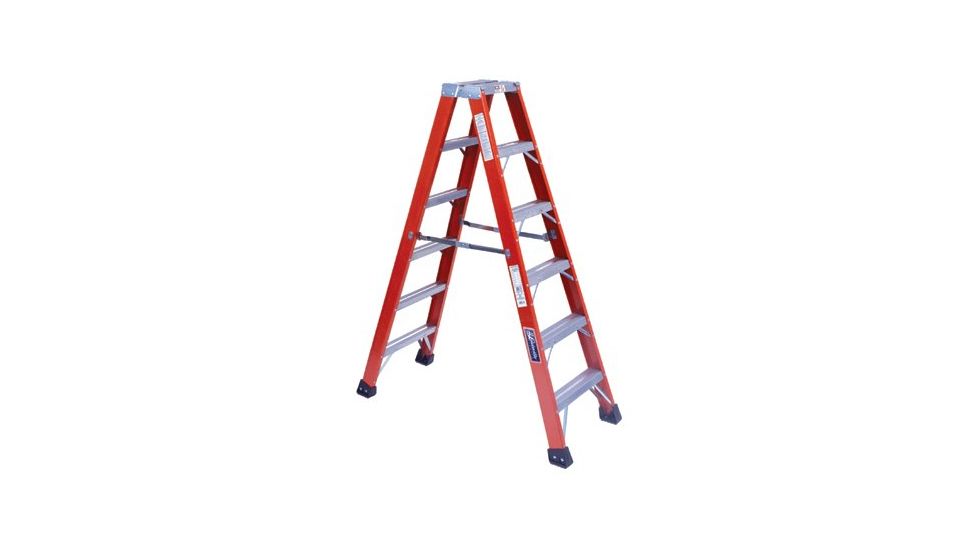 Louisville Ladder 16ft Brute 375 Fiberglasstwin 443-FM1416HD, Unit EA