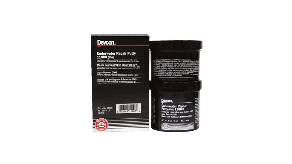 Devcon 1lb Wet Surface Repairputty U 230-11800, Unit EA